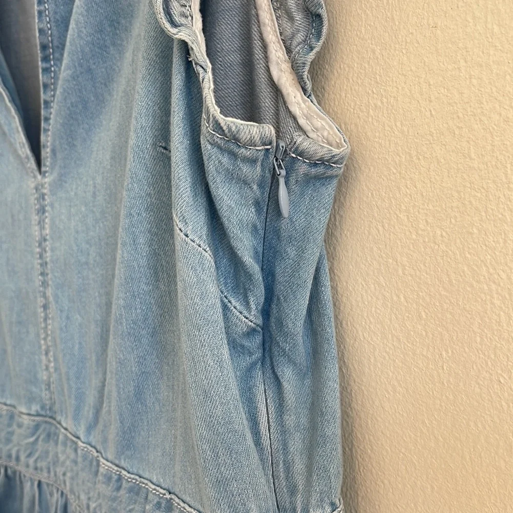 Kate Spade Dip Dye Denim Dress | Size 12 - Picture 11 of 16